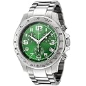 Swiss Legend Men's 50041-88 Eograph Collection Chronograph Green Dial Stainless Steel Watch