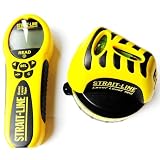 Strait-Line 6045707 Laser Leveler and Sonic Laser Measuring Tape Combo Pack (Misc.)