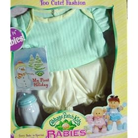 Cabbage Patch Kids Babies Too Cute! Fashion Clothing Set by