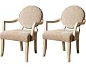 Set of Two Baldwin Blonde Armchair