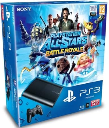 Console PS3 Ultra slim 12 Go noire + PlayStation All-Stars : Battle Royale (30 euros remboursés en plus)