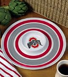 14 Ohio State Buckeyes Melamine Chip and Dip Serving Tray