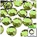 The Crafts Outlet 144-Piece Loose Flatback Acrylic Round Rhinestones, 20mm, Crystal Clear