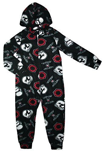 Star Wars The Force Awakens Boys' One Piece Sleeper Fleece Pajama