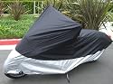 Buy Factory Direct Motorcycle Cover ss400 XL, Black, Soft Lining- Fits Large Sport Bikes Over 84" and Medium Cruisers up to 94" Without Windshields and Saddlebags. Go up to XXL If the Case