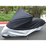 SAVE $17 - Motorcycle Covers. XXL. Fits most 1500cc and larger Cruiser, Full dress touring, Chopper with all accessories. Fit up to 108" length bikes. (ss500) $22.99