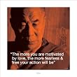 Dalai Lama Quote Inspirational (Motivational) Poster Print 16x16