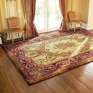 Empire Savonnerie Area Rug - 8' Round - Frontgate