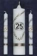 3-pc 25th Anniversary Candle Set