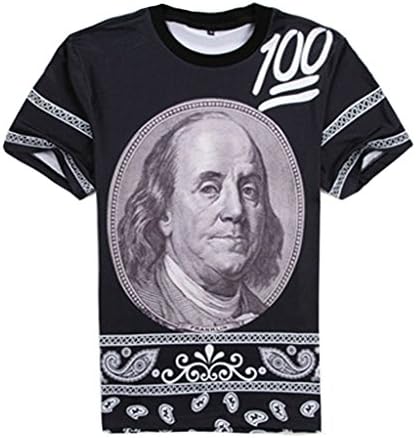 Summer Harajuku 3d t shirt 100 emoji for Men Women clothing t-shirt top M