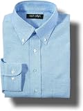  : Neil Allyn Oxford Poly/Cotton Button Down Wrinkle Resistant Long Sleeve Dress Shirt for men - ON SALE