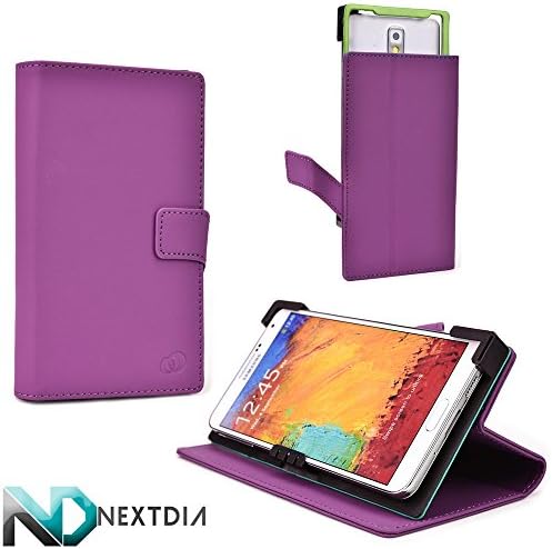 Universal Smartphone Case, XTOUCH X509 , Purple Monstro with Kickstand Option + ND Cable Tie