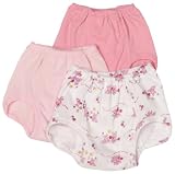 Luvable Friends 3 Pack Training Pants, Pink, Size 2