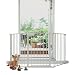 Baby Dan 5624-10400-17-85 - T�rschutzgitter, Flex 3, weiss,  T�rbreite 90-180 cm