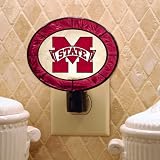 Mississippi State Bulldogs Memory Company Art Glass Night Light NCAA College Athletics Fan Shop Sports Team Merchandise