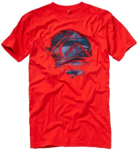 Quiksilver - Quiksilver Tee Shirt - Core Orb - Red - X-Large