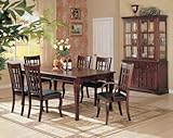 9-Piece Dining Room Furniture Set in Cherry - Coaster