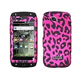 Pink Leopard Hard Case Snap On Faceplate Cover For Samsung Sidekick 4G