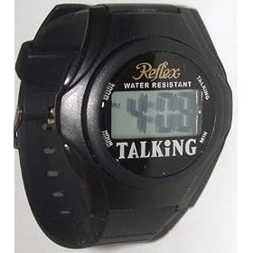 TALKING Digital LED / LCD Watch Suitable for the Blind or learning the time.
