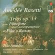 Am�d�e Rasetti: Trios, Op. 13