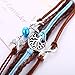 Nobio Retro Vintage Cute Handmade Multilayer Pendent Chain Charm Wristband Wrist Bracelet