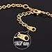U7 Girl's Kitty Cat Pendant Rinestone Yellow Gold Plated Pendant Necklace for Women