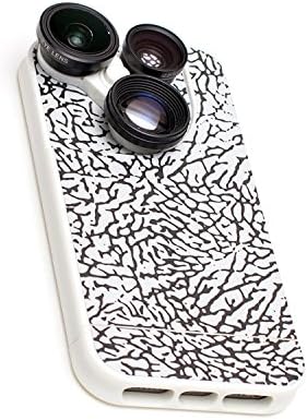 iZZi 10-1085 IGSB5EDG Slim 4-in-1 Lens Case for iPhone 5/5S (Elephant - Dark Gray)