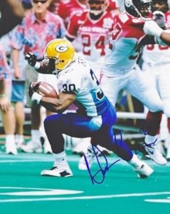 Ahman Green Autographed / Hand Signed Green Bay Packers PRO BOWL 8x10 Photo