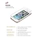 Mobile Zone Info(TM) Apple iPhone 5/5c/5s Premium Ballistic Glass Screen Protector - Protect Your Screen from Scratches and Drops. iPhone 5s Tempered Glass Display Protector