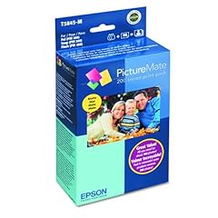 Epson PictureMate Print Pack (Inkjet Cartridge, 100 Sheets Matte Photo Paper) (T5845-M) 