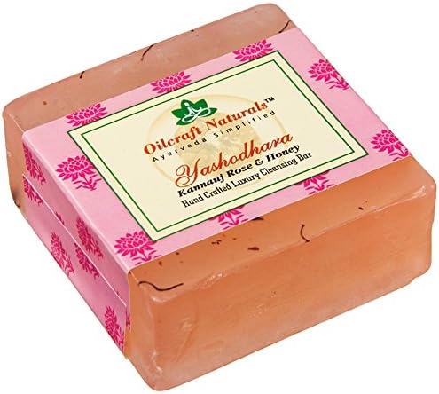 Oilcraft Naturals Kannauj Rose &amp; Honey Soap - 125 gm