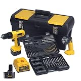 DEWALT DC740K2F-QW Akku-Schrauber-Set 12V plus Bitkoffer