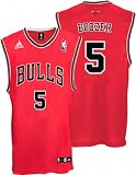 Carlos Boozer Youth Jersey: adidas Revolution 30 Red Replica #5 Chicago Bulls Jersey
