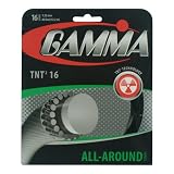 Gamma TNT2 16G Tennis String, Black