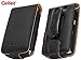 Cellet Blackberry Storm 9530 Black Executive Case W/ Cellet Swivel Clip & Spring Belt Clip thumb
