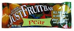 Gorge Delights JustFruit Bars, Pear, 16-Count 1.4-Ounce Bars