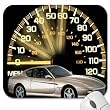 Mousepad - 9.25" x 7.75" Designer Mouse Pads - Car (MPCA-004)