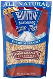 Review Mountain Madness  / Mountain Madness All-Natural Premium Granola, Pomegranate Blueberry, Low Fat, 12-Ounce Bags (Pack of 6)
