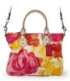 Coach Ashley Floral Print Mini Tote F21909 (SV/MC)