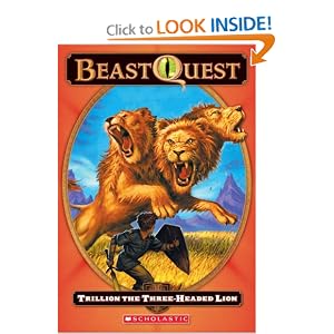 Trillion: the Three-Headed Lion (Beast Quest, No. 12) by Adam Blade
