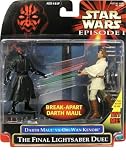 Star Wars: Episode 1 - The Final Lightsaber Duel (Obi-Wan vs. Darth Maul) Action Figure 2-Pack
