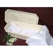 20" Pet Casket with Pink Interior