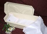 20 Pet Casket with Pink Interior