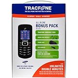 Samsung T105 Pre Paid Cell Phone for TracFone   Black
