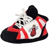 IMAGE OF Miami Heat NBA Comfy Feet Baby Slippers