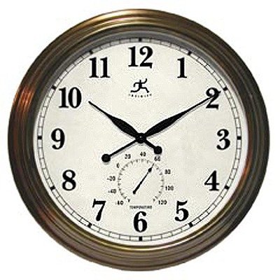 The Professor Indoor-Outdoor 27 Wall Clock