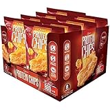 Quest Nutrition Protein Chips, One Box BBQ (8 Bags)