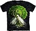 The Mountain Men's Yin Yang Tree T-Shirt Black M