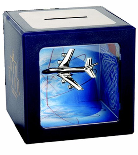Fascinations Art Bank Airplane (colors may vary)