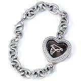 NFL Women's FH-ATL Heart Collection Atlanta Falcons Watch